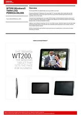Toshiba WT200 PDW03A-00L006 Merkblatt