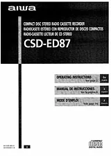 Aiwa CSD-ED87 用户手册