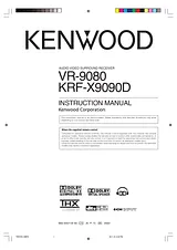 Kenwood VR-9080 Справочник Пользователя