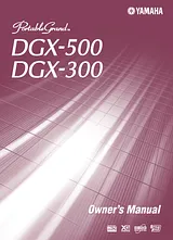 Yamaha dgx-300 Руководство Пользователя
