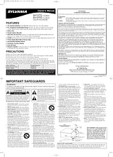 Sylvania 6419tg User Manual