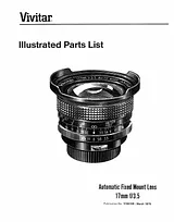 Vivitar 17 mm f/ 3.5 Lens Specification Guide