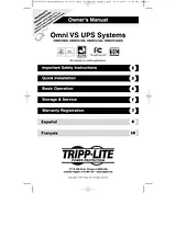 Tripp Lite OMNIVS1000 사용자 설명서
