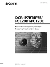 Sony DCR-IP7E Справочник Пользователя
