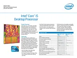 Intel i5-2500K CM8062300833803 Fascicule