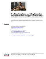 Cisco Cisco Virtualization Experience Client 6215 安装指南
