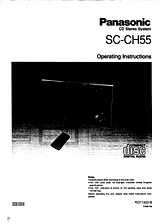 Panasonic SC-CH55 Manual Do Utilizador