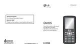 LG GM205 Owner's Manual