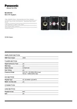 Panasonic SC-AKX10 SC-AKX10EG-K 产品宣传页
