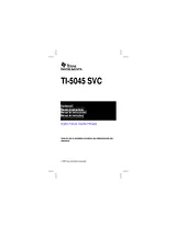 Texas Instruments TI-5045 SVC Manual De Usuario