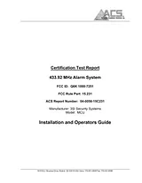 3Si Security Systems Inc. 1000-7251 Benutzerhandbuch