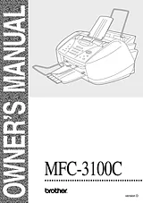 Brother MFC-3100C Инструкции Пользователя