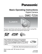 Panasonic DMC-TZ35 Operating Guide