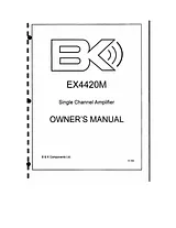 B&K EX4420M ユーザーズマニュアル