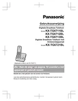 Panasonic KXTG6721BL Mode D’Emploi