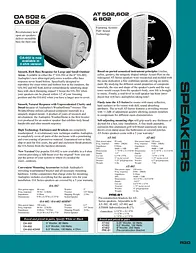 Audioplex oa-602 Brochura
