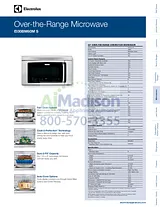 Electrolux EI30BM60MS Specification Sheet