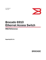 Brocade Communications Systems 6910 用户手册