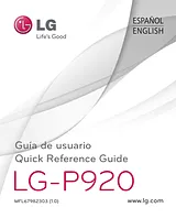 LG P920 Optimus 3D Manuel Du Propriétaire