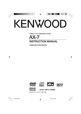 Kenwood AX-7 Manuel D’Utilisation