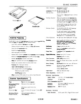 Epson ES-300C Specification Guide