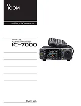 ICOM IC-7000 Manual Do Utilizador
