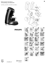 Philips 2-cup podholder HD5010/01 HD5010/01 用户手册