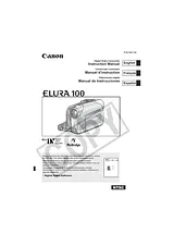 Canon Elura 100 지침 매뉴얼