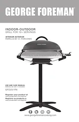George Foreman Indoor/Outdoor Grill Manuel D'Instructions