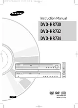 Samsung dvd-hr730 지침 매뉴얼
