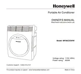 Honeywell Portable Air Conditioner, 8,000 BTU Cooling, LED Display, Single Hose (White) Owner's Manual