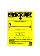 LG LW6013ER Energy Guide