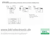 Bkl Electronic Low power connector Plug, straight 2.5 mm 0.7 mm 72612 1 pc(s) 72612 Scheda Tecnica
