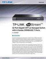 TP-LINK TL-SG5412F Hoja De Datos