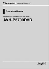 Pioneer AVH-P5700DVD Справочник Пользователя