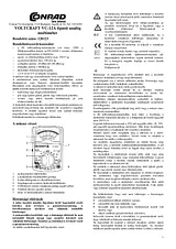 Voltcraft VC-12A Digital-Multimeter, DMM, VC-12A Data Sheet