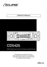 Eclipse - Fujitsu Ten CD5425 Manual Do Utilizador