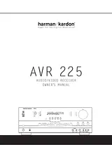Harman Kardon AVR 225 Owner's Manual