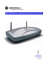 Motorola SBG1000 ユーザーズマニュアル