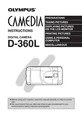 Olympus d-360l Instruction Manual