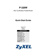 ZyXEL Communications P-320W Manuel D’Utilisation