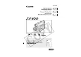 Canon ZR400 Manual Do Utilizador