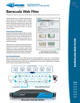 Barracuda Networks Web Filter 810 BYFI810A Prospecto