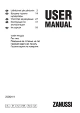 Zanussi ZGO 62414 BA Manuale Utente