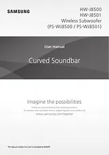 Samsung 2015 Curved Soundbar W/ Wireless Subwoofer Manual De Usuario