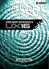 Yamaha UX16 User Manual