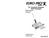 Euro-Pro V1730H Manuel D’Utilisation