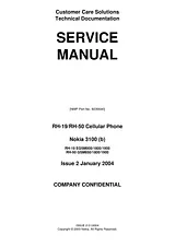 Nokia 3100, 3120 Servicehandbuch