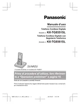 Panasonic KXTG8561SL Operating Guide