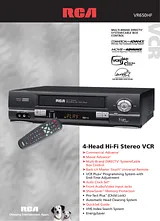 RCA vr650hf 사양 가이드
